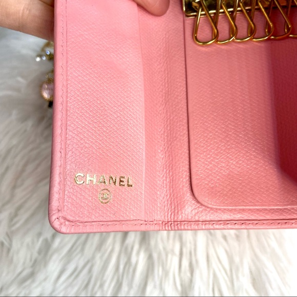 Chanel 6 key holder key Cles wallet with bag charm keychain - Picture 8 of 14